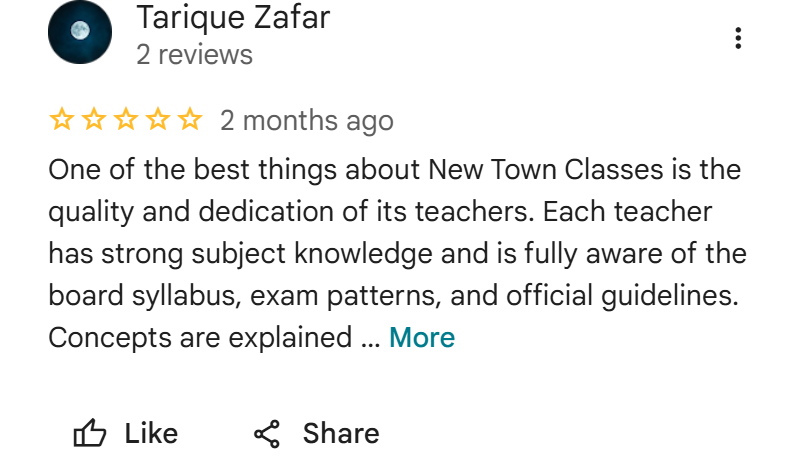 Google review by Tarique Zafar